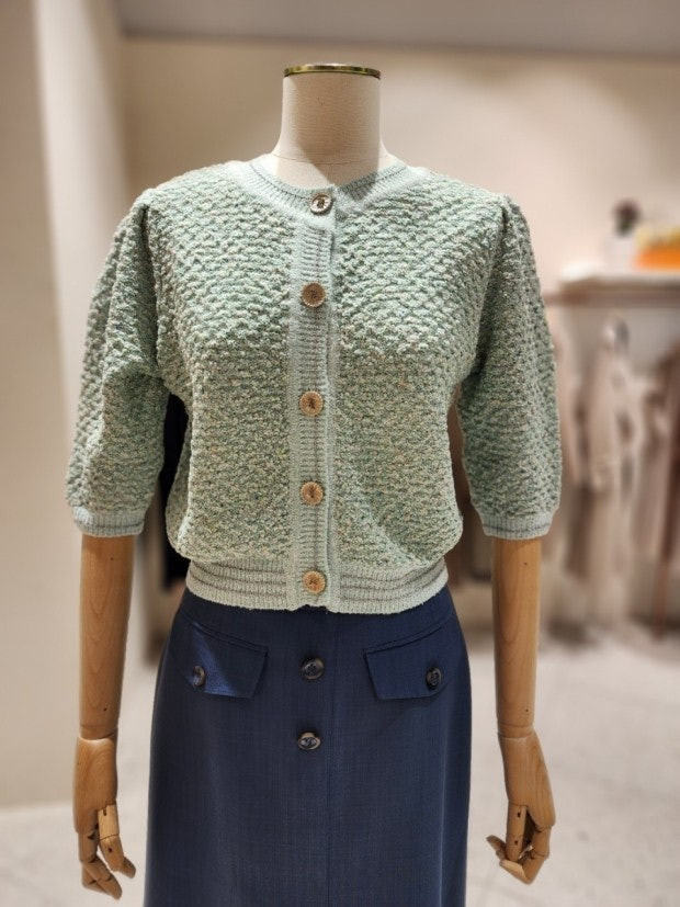 게스 트위드 여름 자켓.게스 가디건.케네스레이디 가디건 새상품 이미지