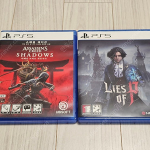 ps5 어쌔신 크리드 섀도우스, p의 거짓 팝니다