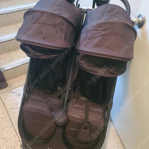 베이비 조거 쌍둥이 유모차 폴더블 접이식