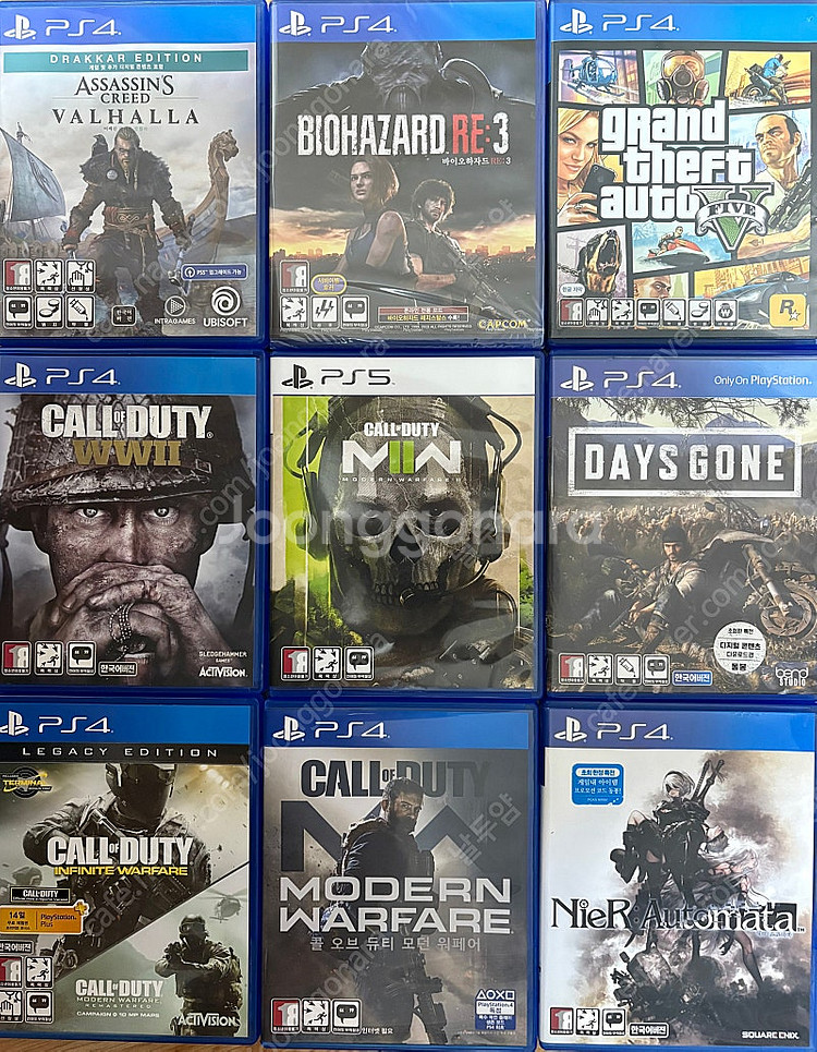 PS4/플스4/PS5/플스5 데이즈 곤, 어쌔신 크리드 발할라, 2020 도쿄 올림픽, 피파20, PES2016, ...--0