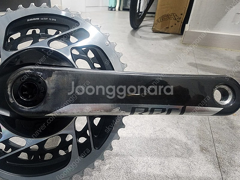 스램 레드 크랭크셋 170mm 46/33t--2