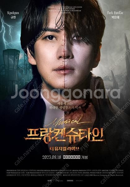 프랑켄슈타인 : 더 뮤지컬 라이브 규현 박은태 규은페어...--0