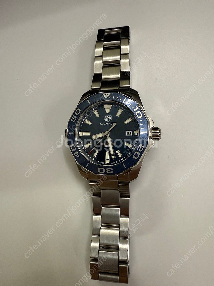 태그호이어 아쿠아레이서 300 청판 쿼츠 판매--1