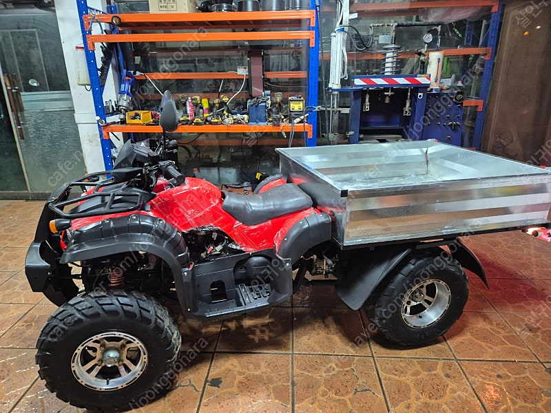 중고 대한모터스 dh150 농업용화물 덤프 4륜 사륜오토바이 사발이 사바리 팜트럭--2