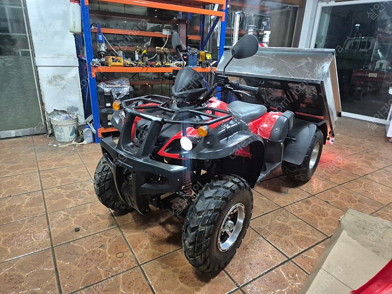 중고 대한모터스 dh150 농업용화물 덤프 4륜 사륜오토바이 사발이 사바리 팜트럭--5