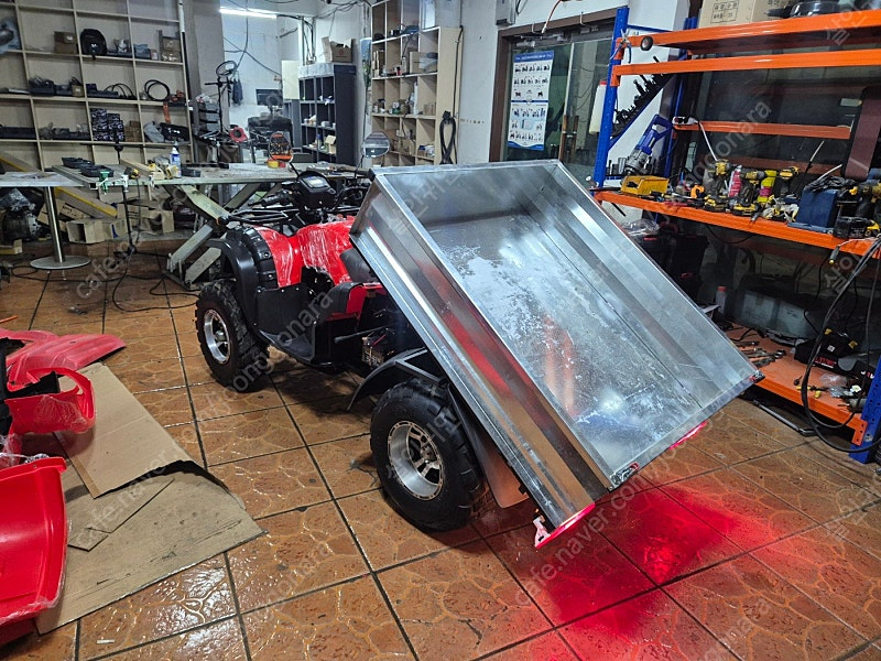 중고 대한모터스 dh150 농업용화물 덤프 4륜 사륜오토바이 사발이 사바리 팜트럭--8