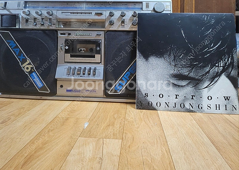 골드스타 빈티지 라디오 카세트(대형 붐박스)부품용(가격조정)--1