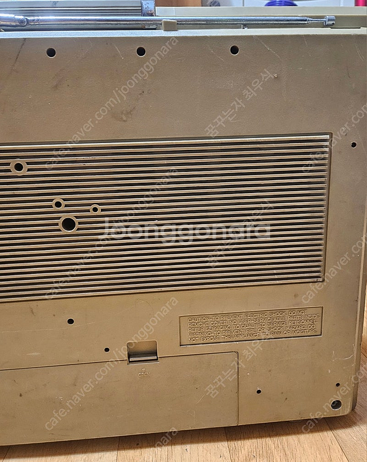 골드스타 빈티지 라디오 카세트(대형 붐박스)부품용(가격조정)--6