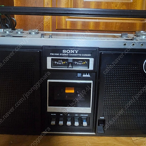 SONY FM/AM 스테레오 카세트 붐박스 CF-6500(가격조정)