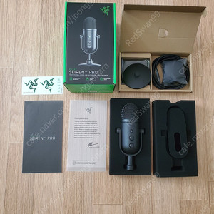 [택포 13만] 신품급 세이렌 V2 Pro 스트리밍 마이크 Razer Seiren V2 Pro