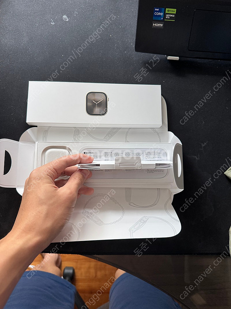 애플워치10 46mm gps+셀룰러 스포츠밴드 내추럴 ...--1