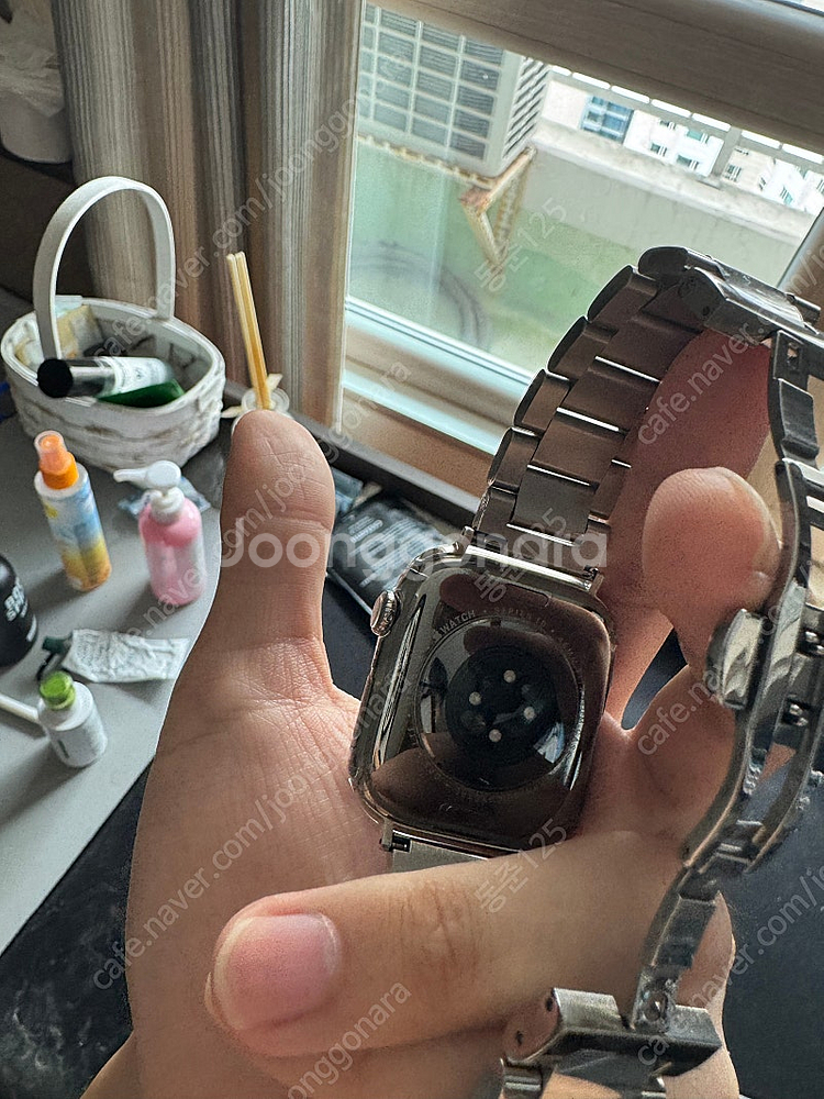 애플워치10 46mm gps+셀룰러 스포츠밴드 내추럴 ...--6