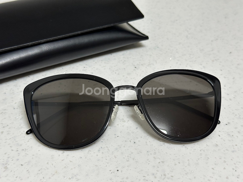 생로랑 선글라스 SL-377 올블랙 제품--1