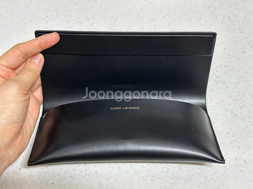 생로랑 선글라스 SL-377 올블랙 제품--7