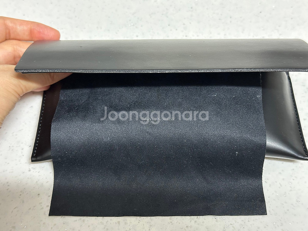 생로랑 선글라스 SL-377 올블랙 제품--8