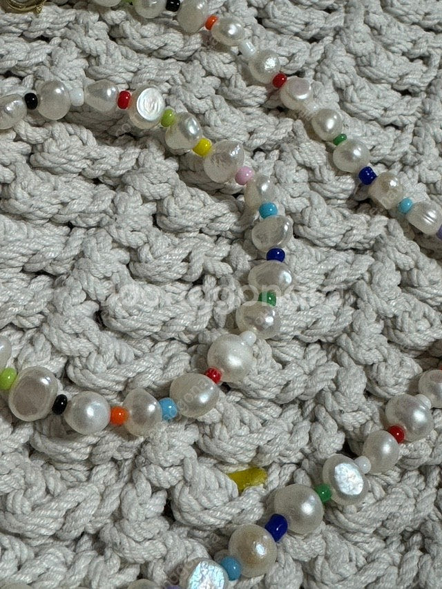 실버 악세서리 소장품 진주 목걸이 팔찌 세트 등--4