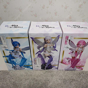 리제로 쥬얼프린세스 렘,람,에밀리아 3종 택포