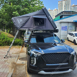 아이캠퍼 스카이캠프 3.0 중고 루프탑텐트 무광 어넥스플러스 tpu창 팝니다