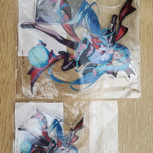 미쿠 스트라이크 건담 아크릴 스탠다드&빅 2종 택포