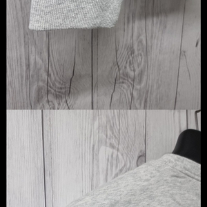 [새상품] 무신사스탠다드 스웨트셔츠 라이트그레이 L