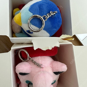 롯데시네마 포켓몬 영화관 키링 인형 푸린&팽도리