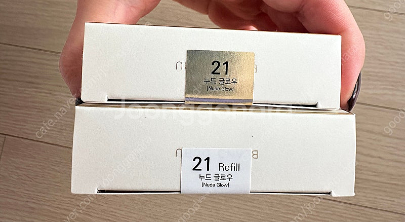 블랑두부 누본셀 글로우핏 쿠션 21호--1