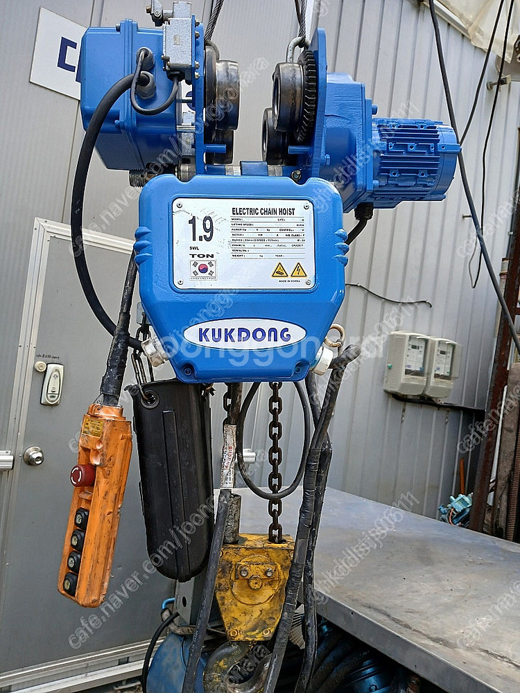 극동 호이스트 1.9톤 4주식 팝니다.--3