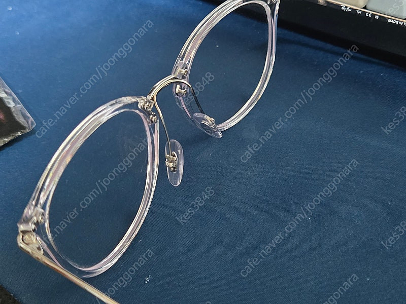 레이벤 7140 2001 투명테 51사이즈 판매합니다--3