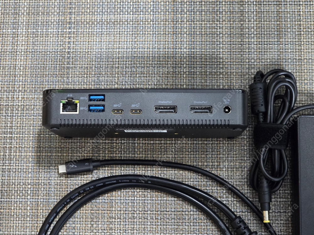 벨킨 썬더볼트3 플러스 독 도킹스테이션 (맥북 프로 등 썬더볼트4 USB4 호환) 이미지