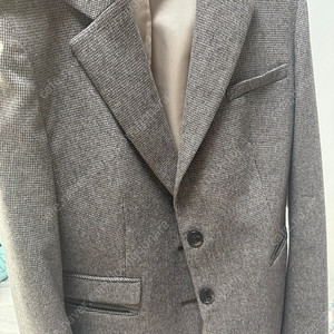 프론트로우 울 캐시미어 자켓 브라운 55,55반