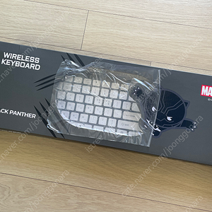 마블 블랙팬서 카와이 무선 키보드 MKK-06 (택포)