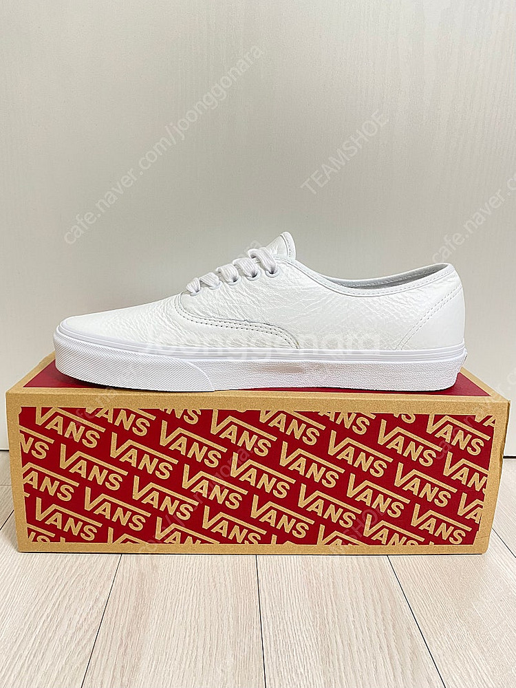 VANS Authentic Premium Leather True White US10(280mm)--1