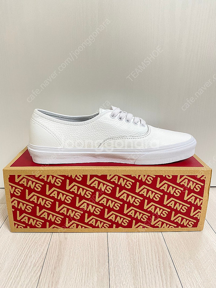 VANS Authentic Premium Leather True White US10(280mm)--5