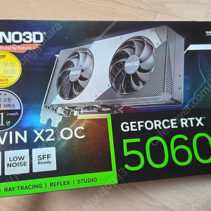 엔비디아 지포스 RTX 5060 OC D7 8GB TWIN X2 미개봉 신품