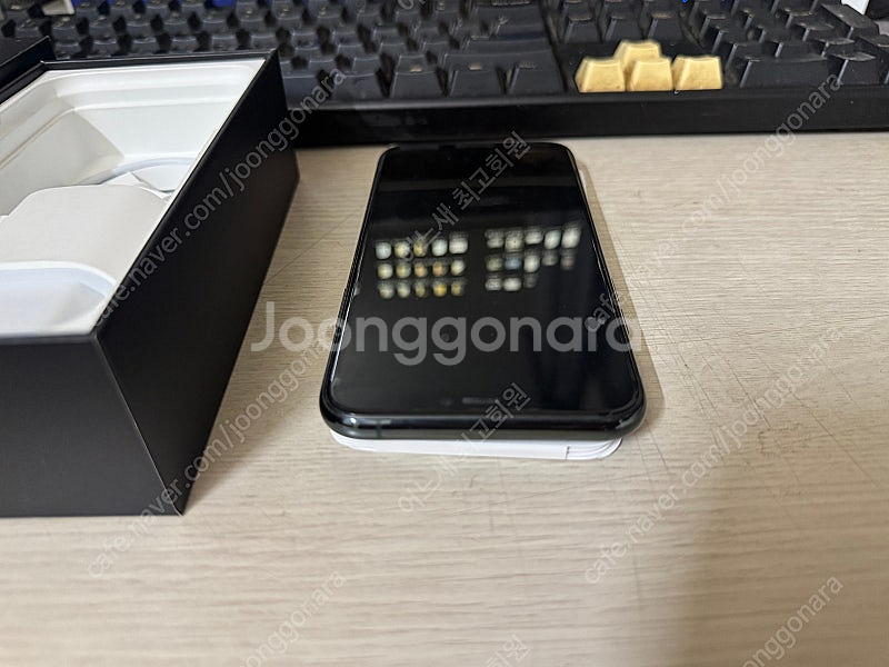 아이폰11프로 256G 미드나잇그린 박스풀셋 판매합니다 *노혼대용량 배터리 교체품--7