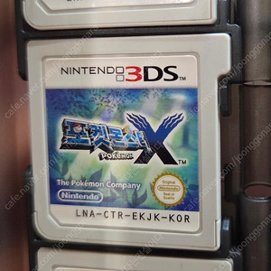 3ds 알칩 포켓몬스터 X 양도합니다!