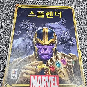 보드게임 스플렌더 마블 팝니다. (2회사용)