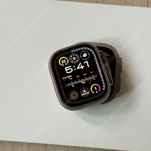 애플워치 울트라 49mm 티타늄 셀룰러 풀박스, 스트랩 42만