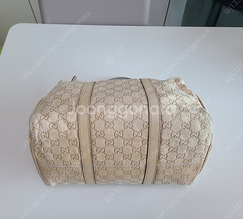 구찌 양가죽 보스턴백--2