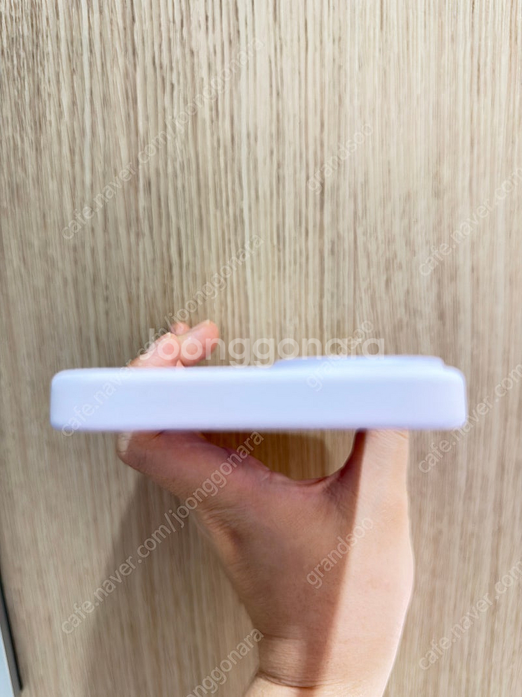 애플 정품 아이폰 14 플러스 라일락 실리콘케이스--2