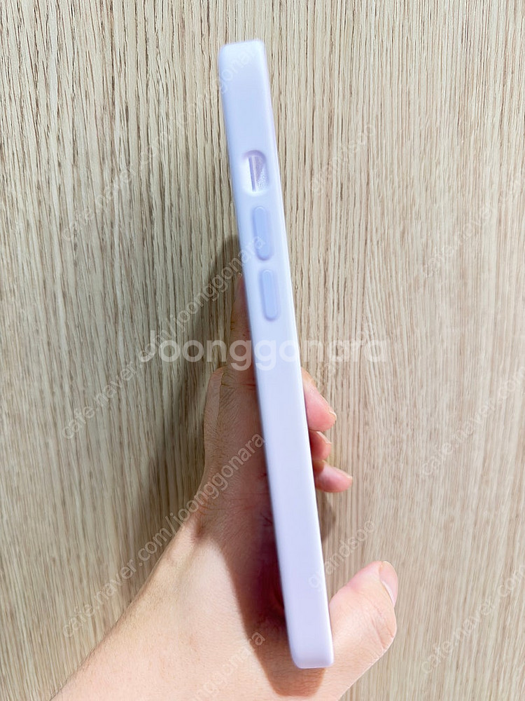 애플 정품 아이폰 14 플러스 라일락 실리콘케이스--3