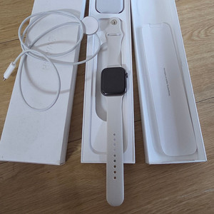 애플워치7 45mm 스테인리스 그래파이트 셀룰러 LTE