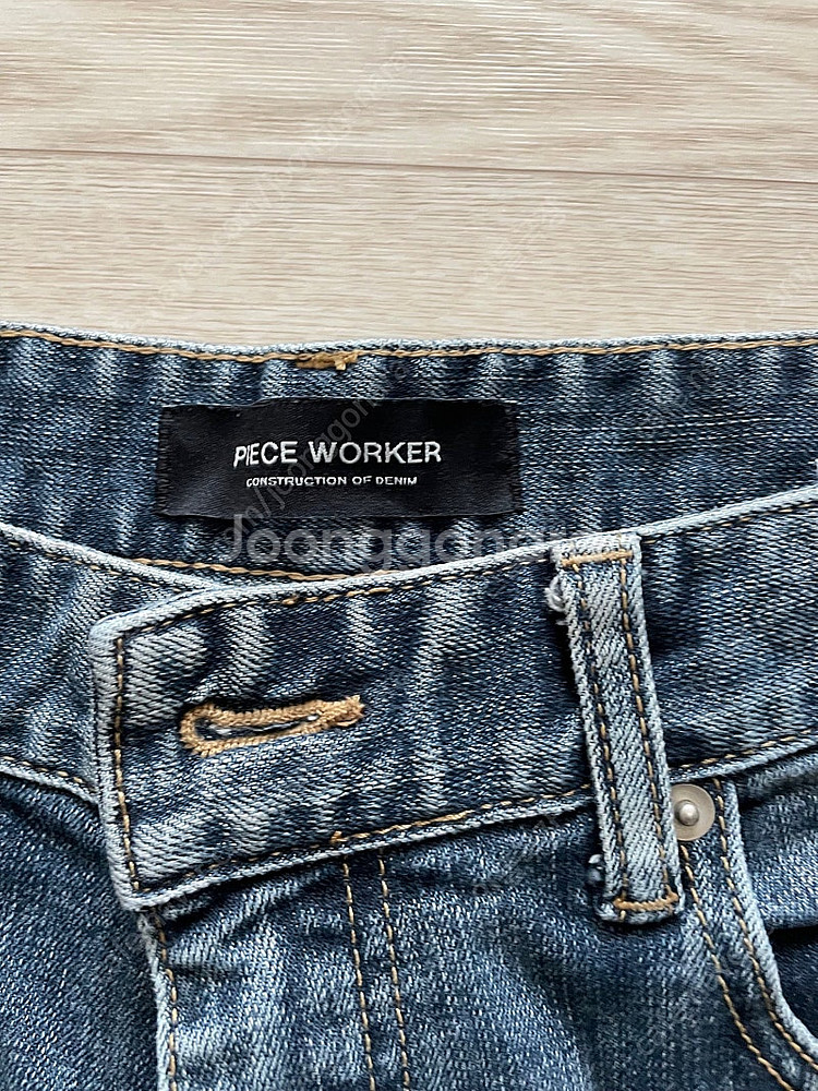 피스워커 Piece worker 청바지 뉴크롭--1