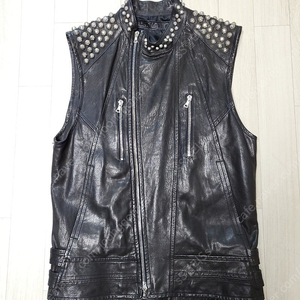 드로메 이태리 여성 양가죽조끼 매장판 90사이즈(무료배송)