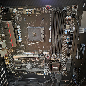 msi b350m mortar 박격포 메인보드