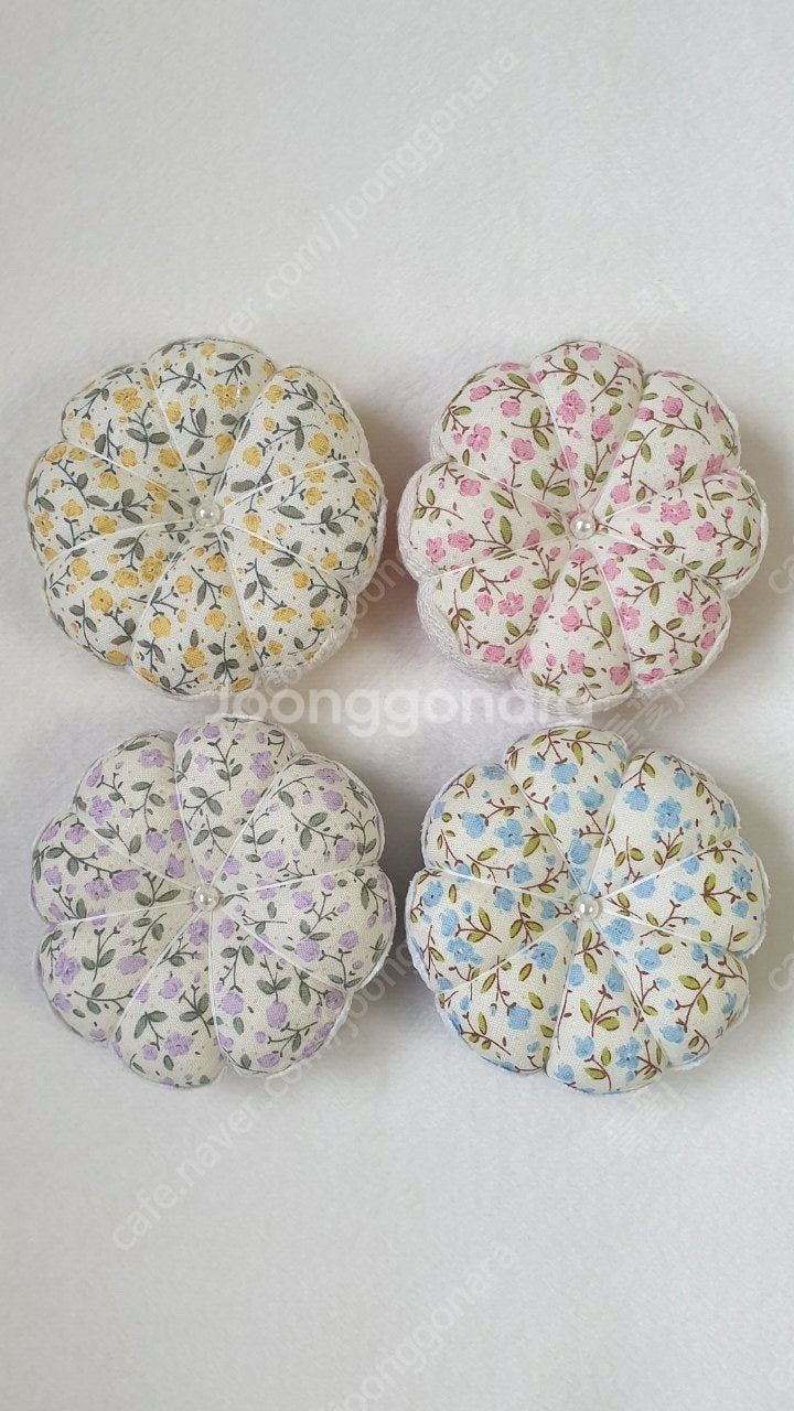 레이스 포인트 호박핀쿠션_개당--0