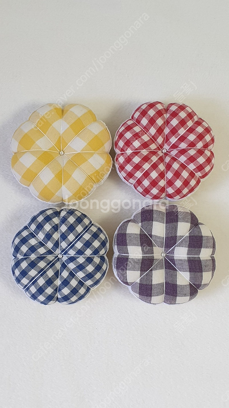 레이스 포인트 호박핀쿠션_개당--2