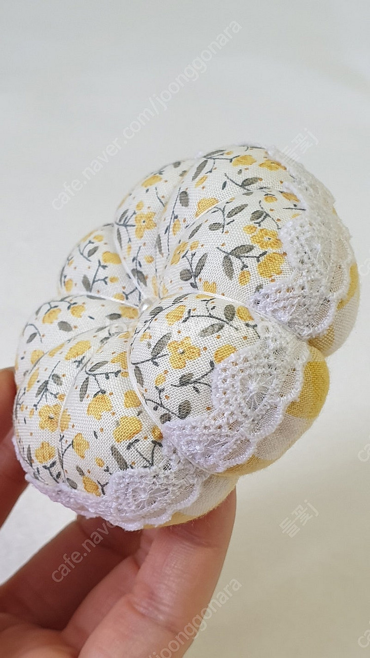 레이스 포인트 호박핀쿠션_개당--7