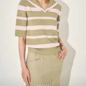 마인 카라 니트 탑