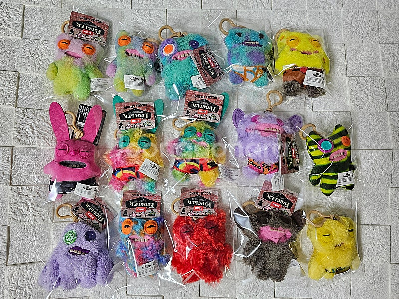 퍼글러 푸글러 Fuggler 이빨괴물 인형 키링 새거--0